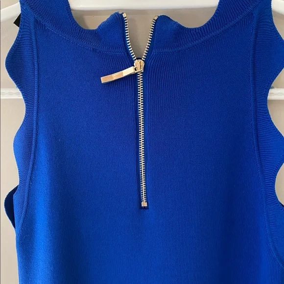 Ted Baker Synthetic Rianori Knitted Swing Dress in Blue Size 1 - Picture 4 of 6